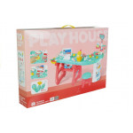 Lekárska súprava - stôl, skrinka, 27 prvkov